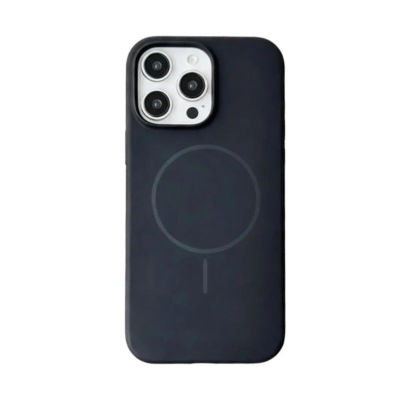 Silicon Case - For Apple iPhone 16 Pro Max / Black