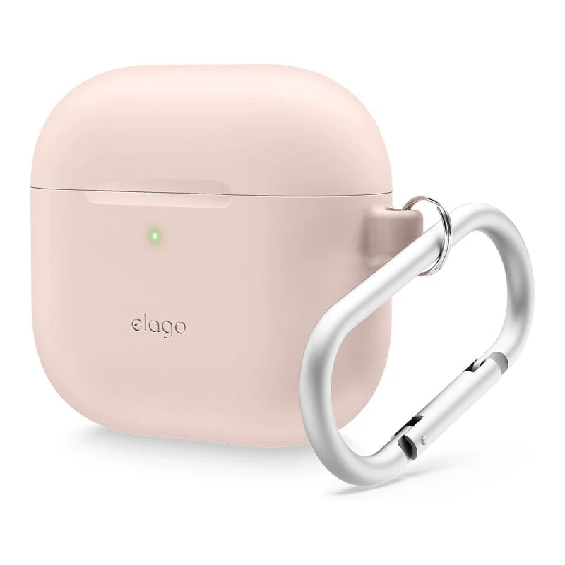 Elago Silicone Hang Case For Apple AirPods 5/AirPods 4 - Sand Pink
