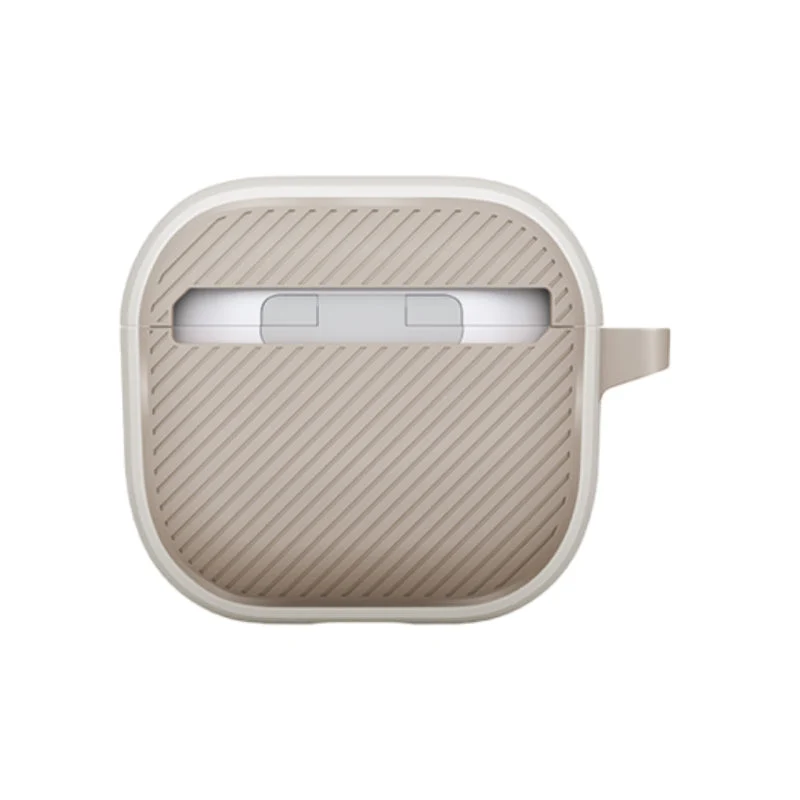 Uniq Clyde Lock Case for Airpods 4th Gen - Mist Grey/Khaki