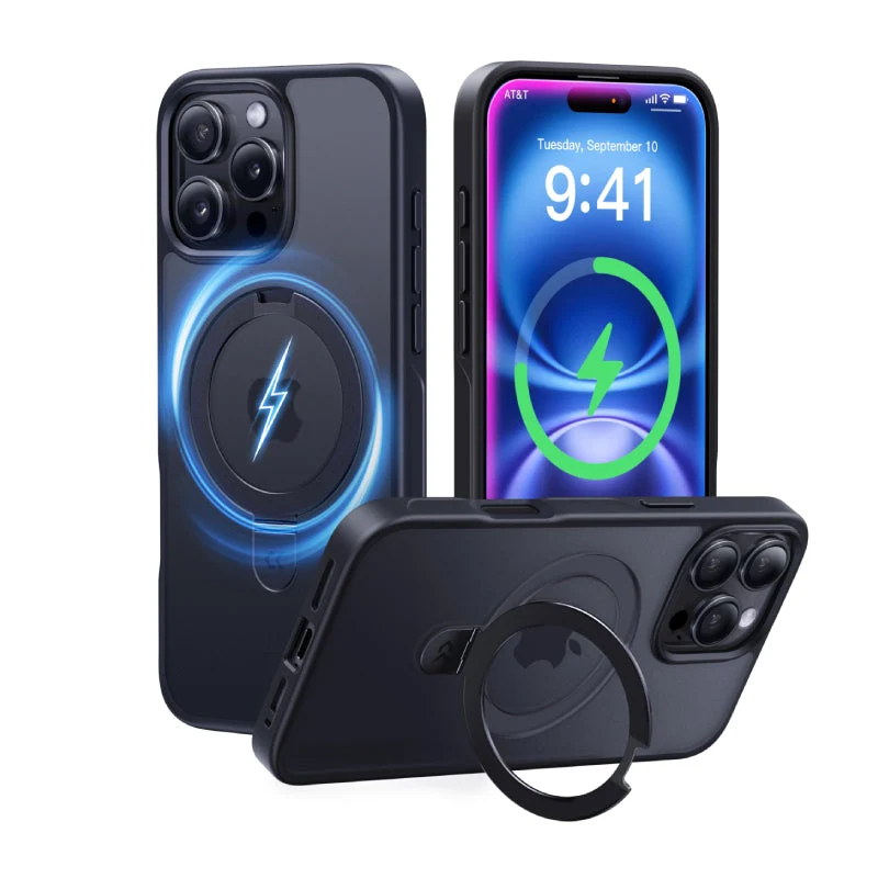 CASEKOO Magnetic Case For Apple iPhone 16 Pro Max - Black