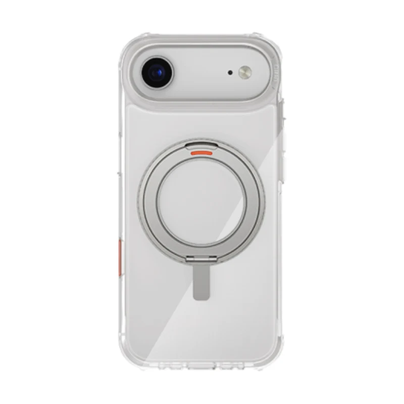 UNIQ Hybrid Swivix MagClick With 360 Rotating Kickstand Case with for Apple iPhone Air - Lucent Clear