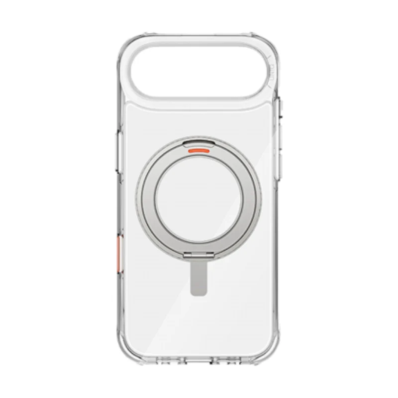UNIQ Hybrid Swivix MagClick With 360 Rotating Kickstand Case with for Apple iPhone Air - Lucent Clear