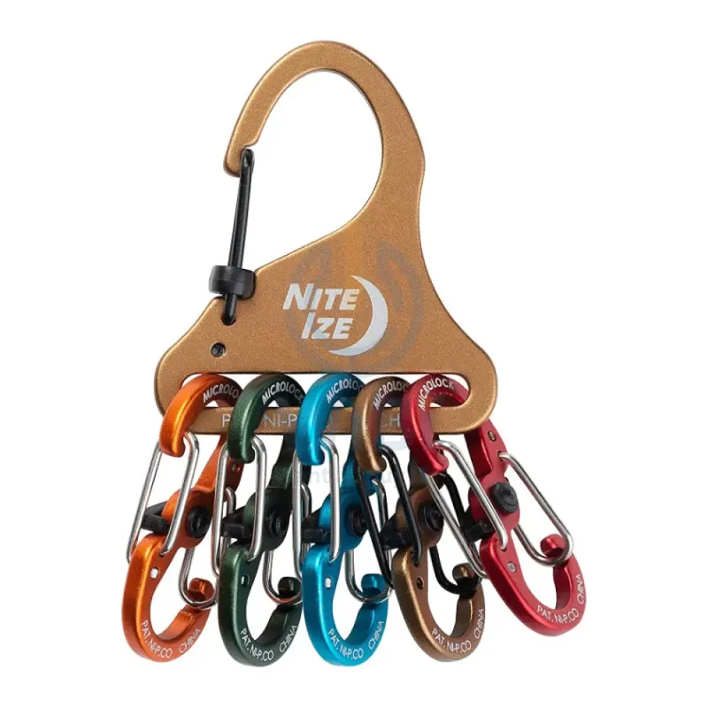 NiteIze Aluminum BigFoot KeyRack Locker - Assorted