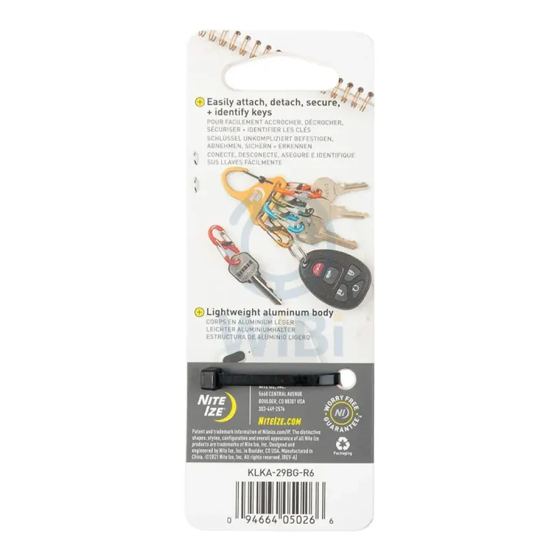 NiteIze Aluminum BigFoot KeyRack Locker - Assorted