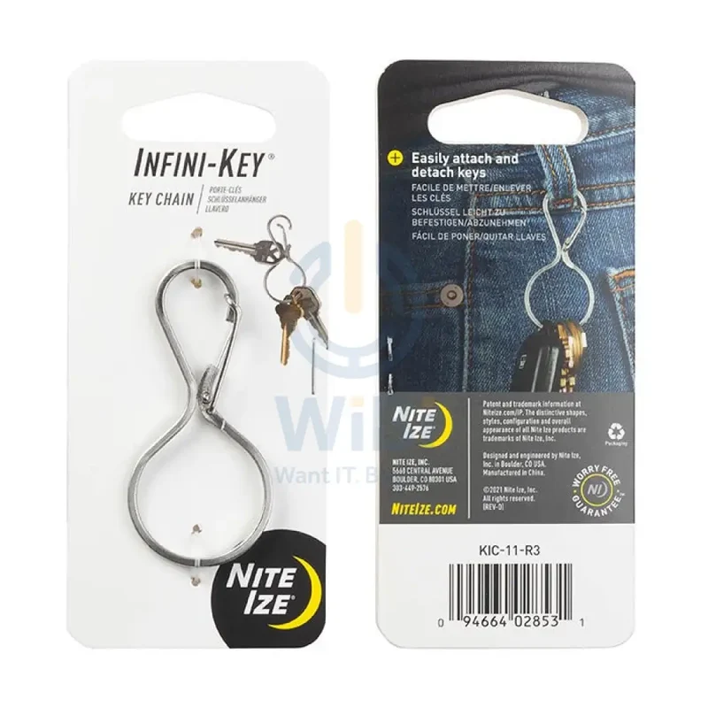 NiteIze Infini-Key® Key Chain - Stainless