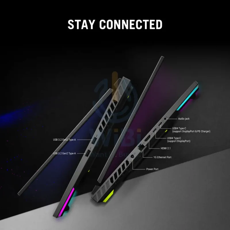 ASUS ROG Strix - 18" 2.5K WQXGA / RTX 5080 16GB VGA / Ultra 9 / 32GB / 1TB (NVMe M.2 SSD / Gray
