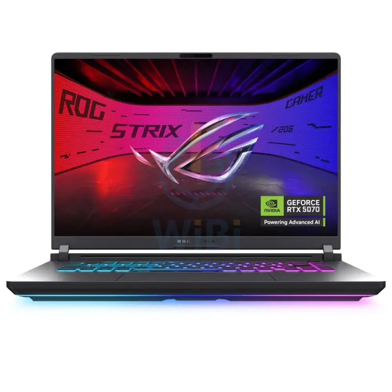 ASUS ROG Strix - 16" 2.5K WQXGA / RTX 5070 8GB VGA / i9 / 32GB / 1TB (NVMe M.2 SSD) / Gray