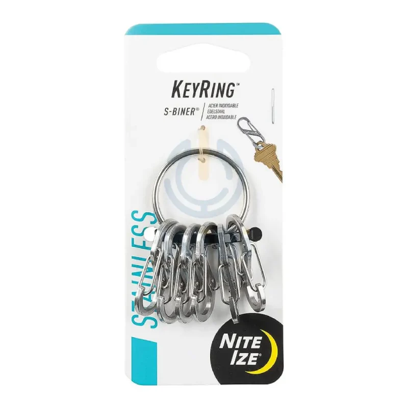 NiteIze KeyRing Steel S-Biner