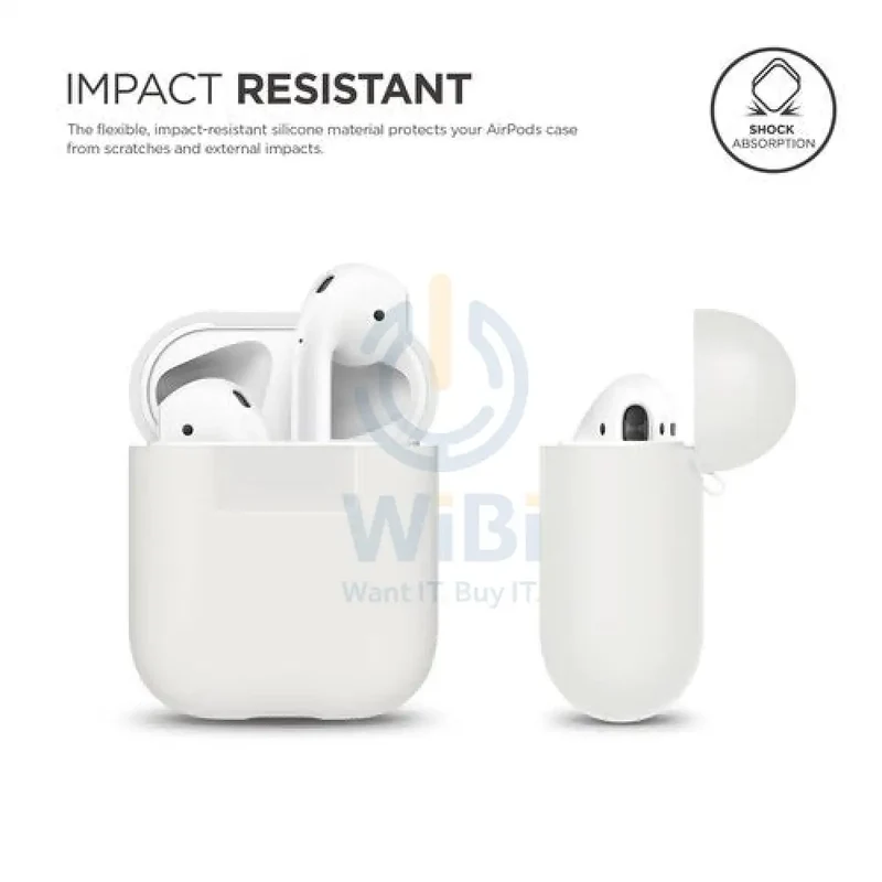 Elago AirPods 1&2 Silicone Case - Nightglow Blue