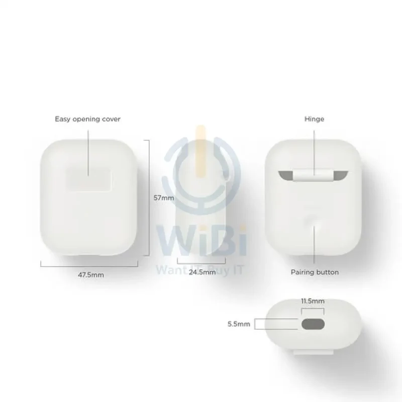 Elago AirPods 1&2 Silicone Case - Nightglow Blue