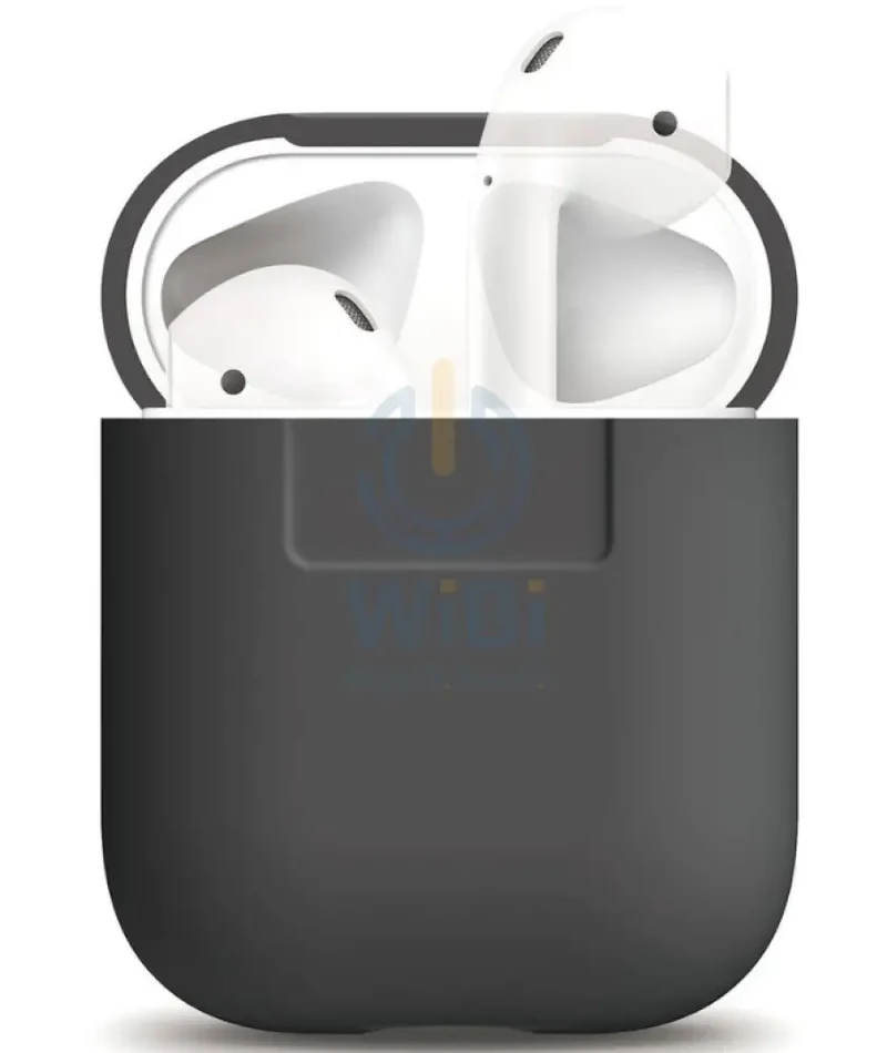 Elago AirPods 1&2 Silicone Case - Dark Gray