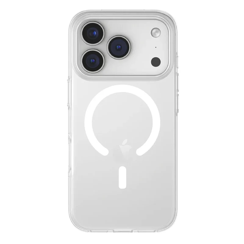 Uniq Hybrid Clario Magclick Charging Case For Apple iPhone 17 Pro - Lucent Clear