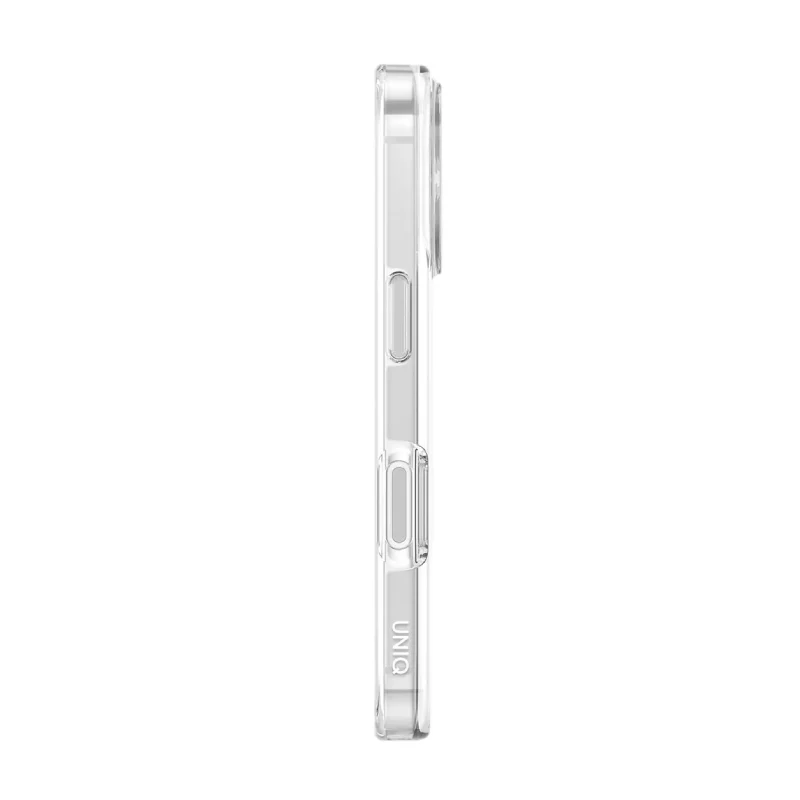 Uniq Hybrid Clario Magclick Charging Case For Apple iPhone 17 Pro - Lucent Clear