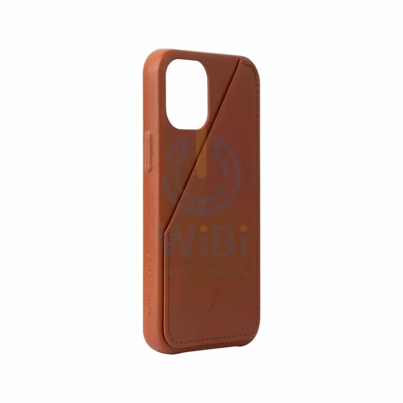 Native Union iPhone 12 mini Clic Card Case - Tan