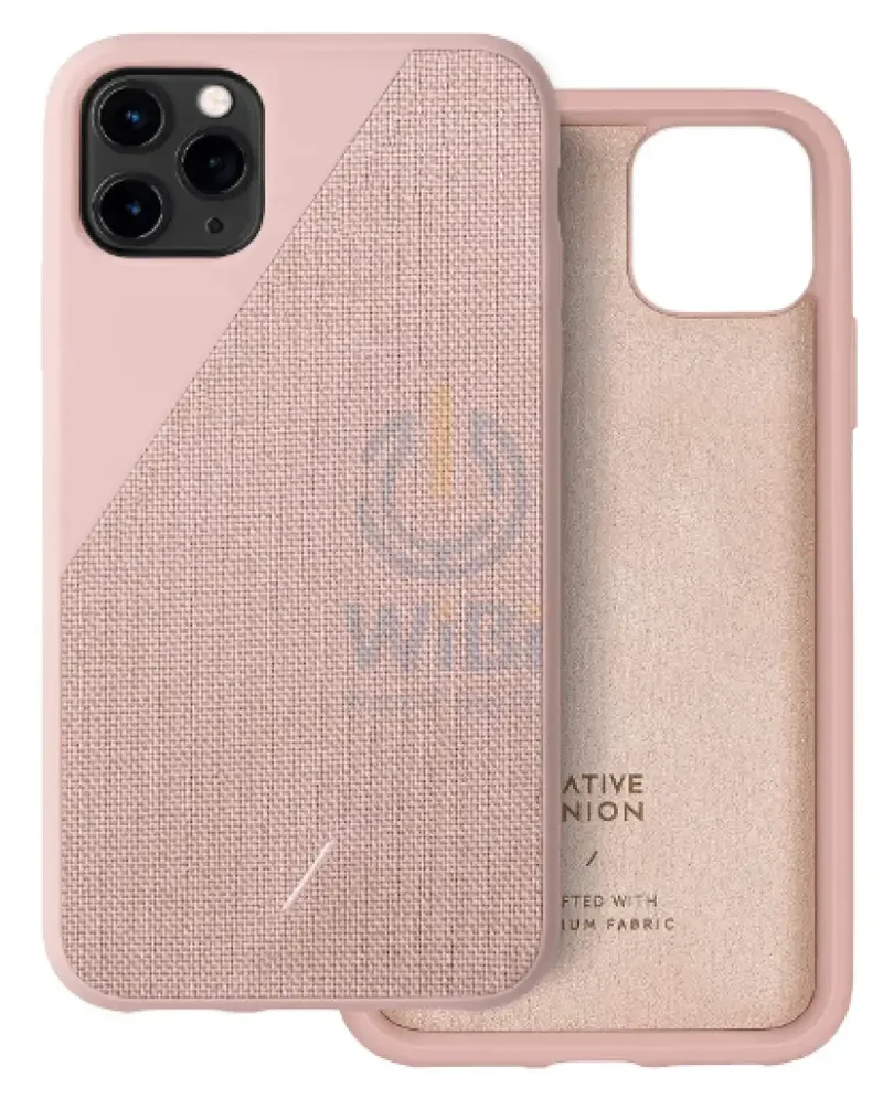 Native Union iPhone 11 Pro - Clic Canvas Case - rose
