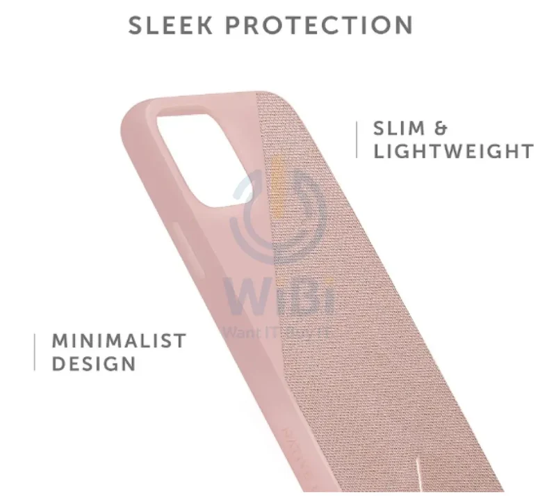 Native Union iPhone 11 Pro - Clic Canvas Case - rose