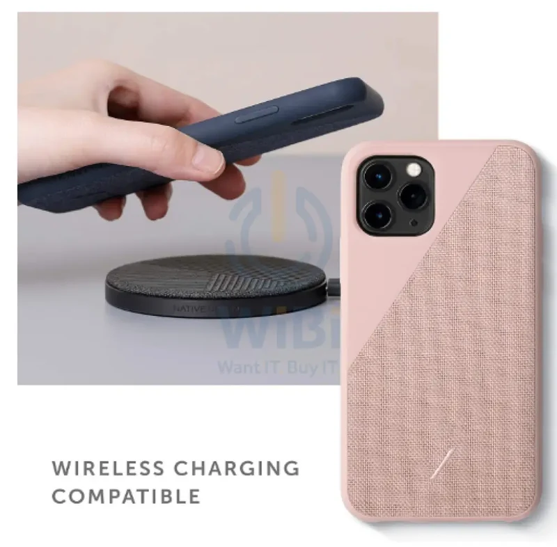 Native Union iPhone 11 Pro - Clic Canvas Case - rose