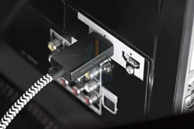 Native Union Belt HDMI Cable - USB-C To HDMI - Zebra