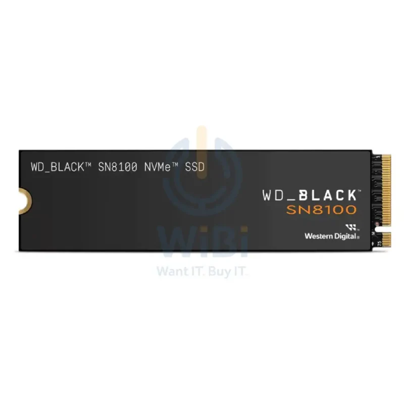 WD Black SN8100 NVMe SSD - 2TB / M.2 2280 / Up to 14900 MB/s / PCIe Gen 5.0x4 - SSD (Solid State Drive)