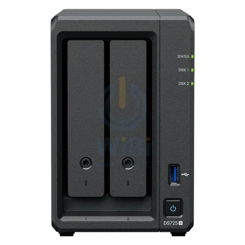Synology DiskStation DS725+ - SATA / 2-Bays / NVMe / USB / USB Type-C / LAN / Desktop