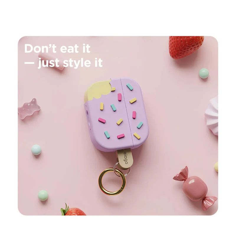Elago Ice Cream Case For Apple AirPods Pro 3 - Lavender
