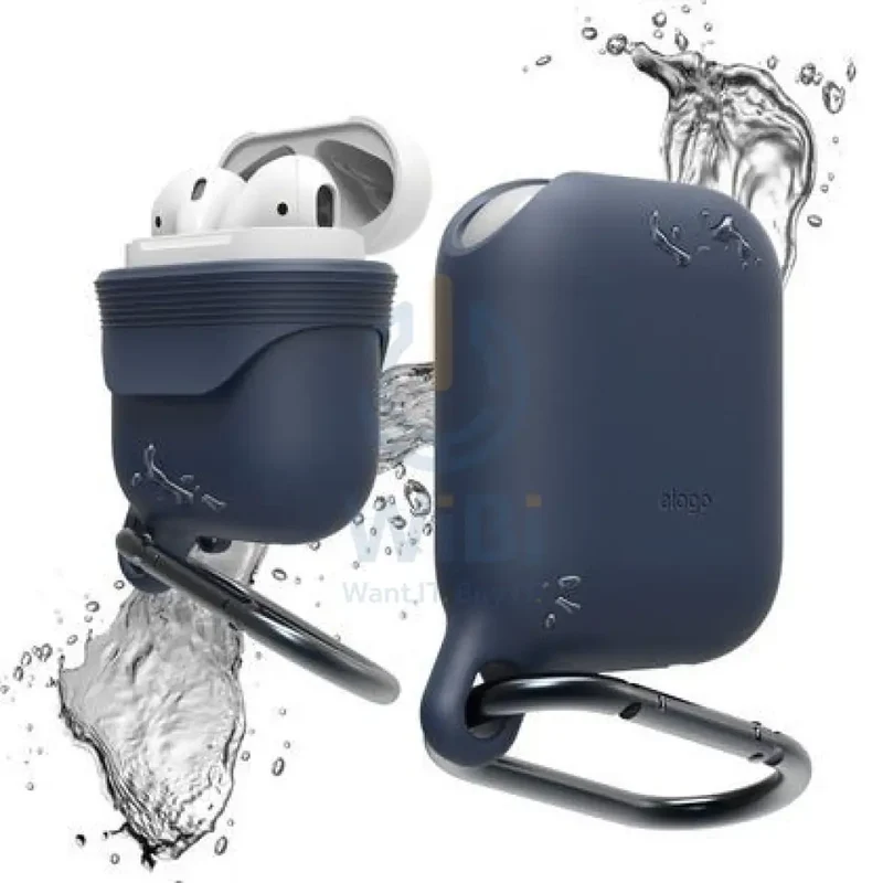 Elago AirPods 1 & 2 Waterproof Hang Case - Jean Indigo