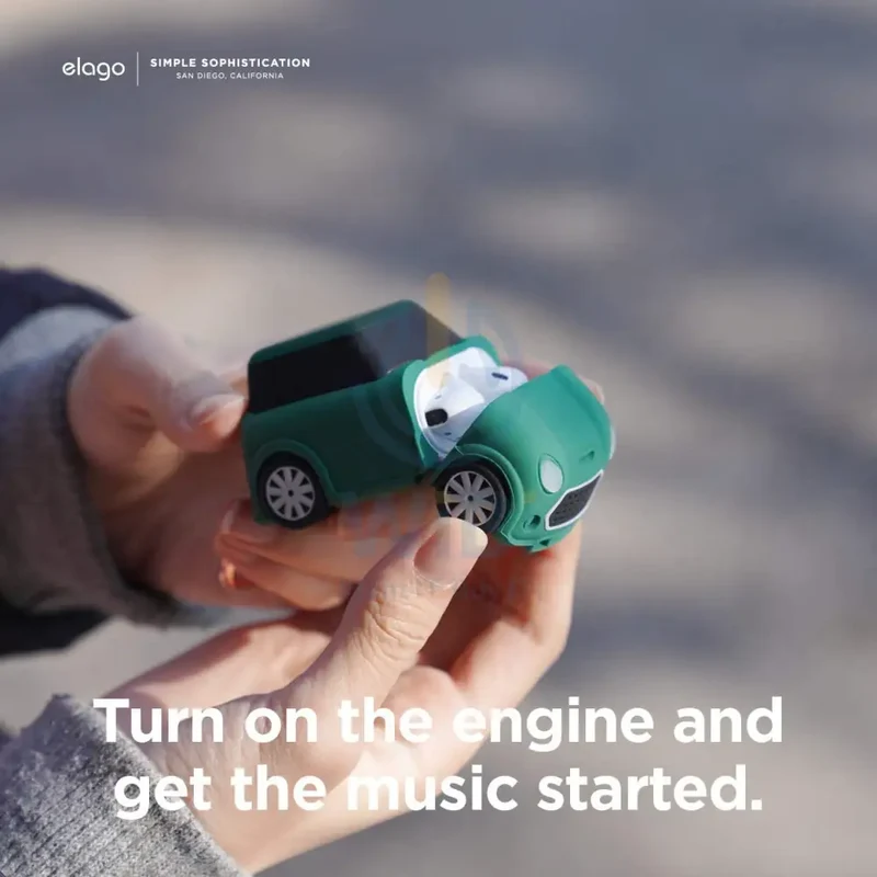 Elago AirPods 1 & 2 Mini Car Case - Green