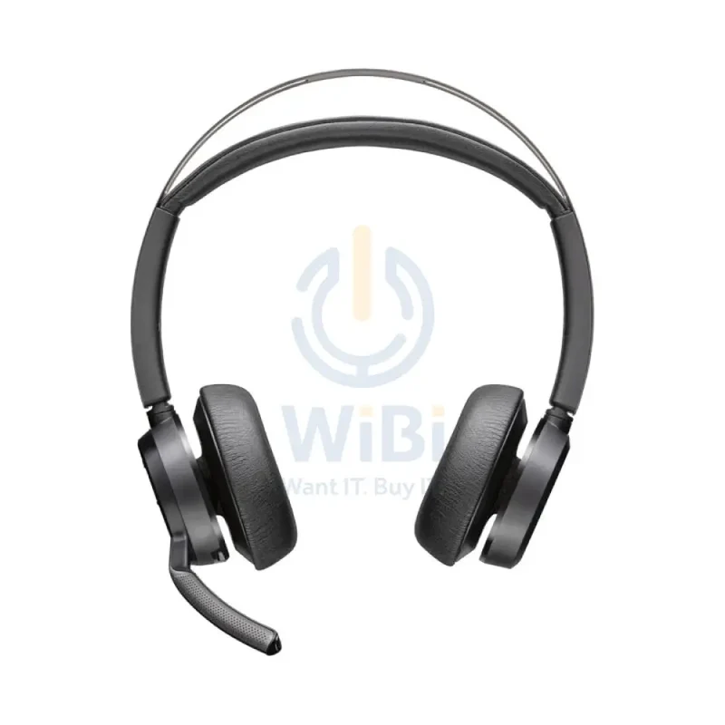 HP Poly Voyager Focus 2 Headset - Bluetooth / USB-C to USB-A Adapter / (Microsoft Teams Certified)