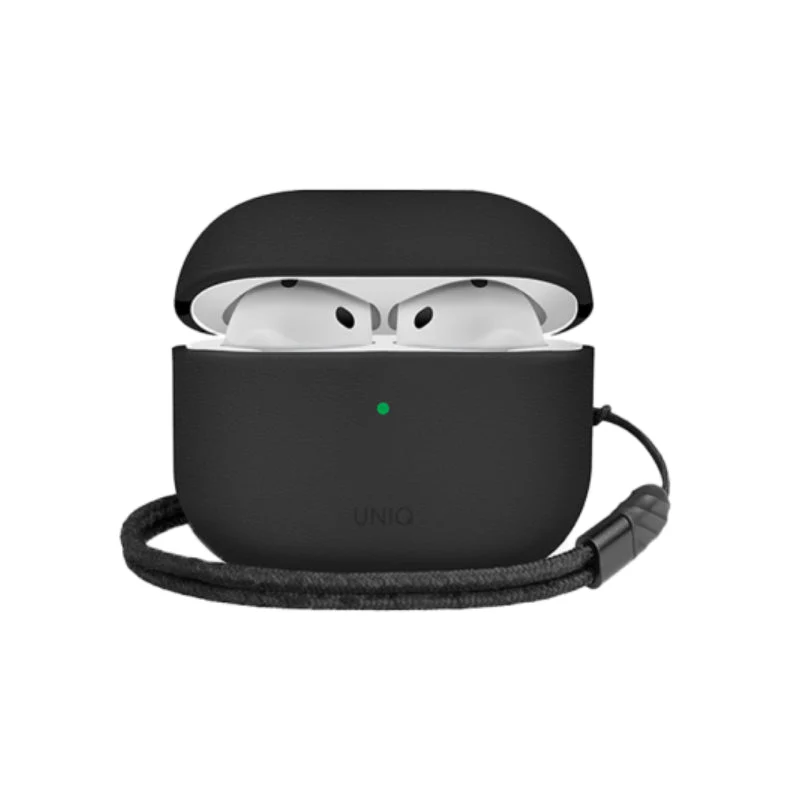 Uniq Lyden Hang Case for AirPods 4th Gen - Dallas Black