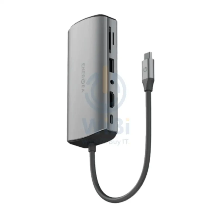 Energea AluHub Max 11-in-1 USB-C Hub - Gunmetal