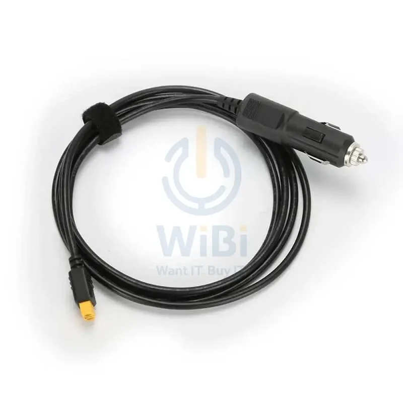 EcoFlow Car Charge XT60 Cable - 1.5 Meter / Black