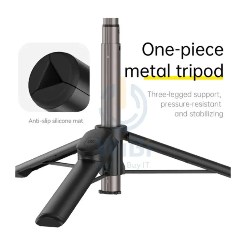 TELESIN Magnetic Bluetooth Selfie Stick - Black