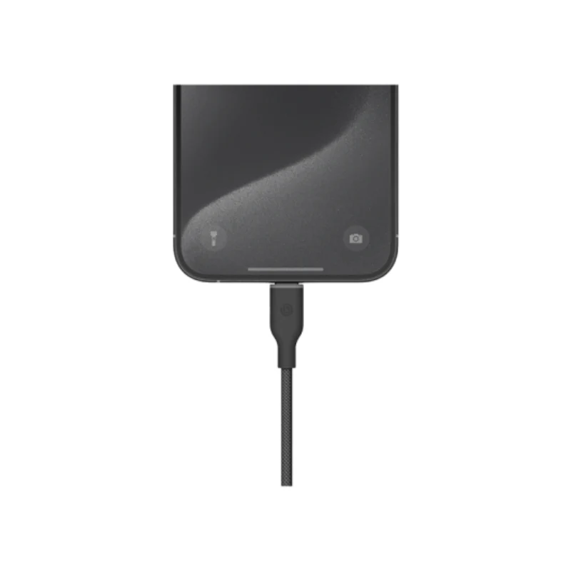 BAZIC GoCharge Weave Cable - 480Mbps / 60W / 1.5 Meter / USB-C / Black