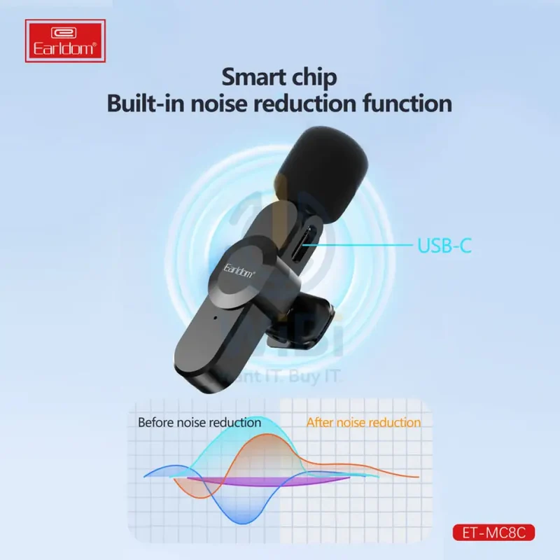 Earldom Dual Wireless Microphone - MC8L