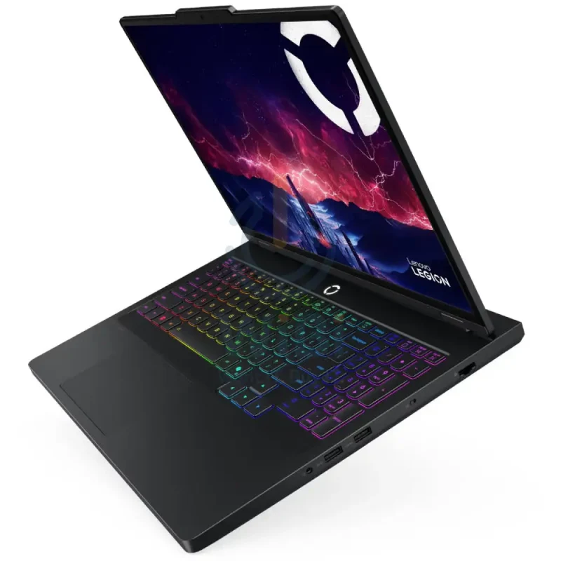 Lenovo Legion Pro 5 Gen 10 AI Gaming PC - 16" WQXGA (2560x1600) IPS / AMD Ryzen 9 8945HX / 32GB / 1TB (NVMe M.2 SSD) / NVIDIA RTX 5060 8GB GDDR7 2497MHz, TGP 115W, 572 AI TOPS / Win 11 Pro / 1YW / Arabic/English / Eclipse Black - Laptop