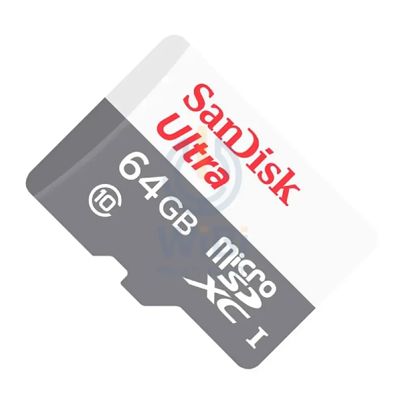 SanDisk Ultra microSDXC UHS-I Card - 64GB / Up to 80 MB/s