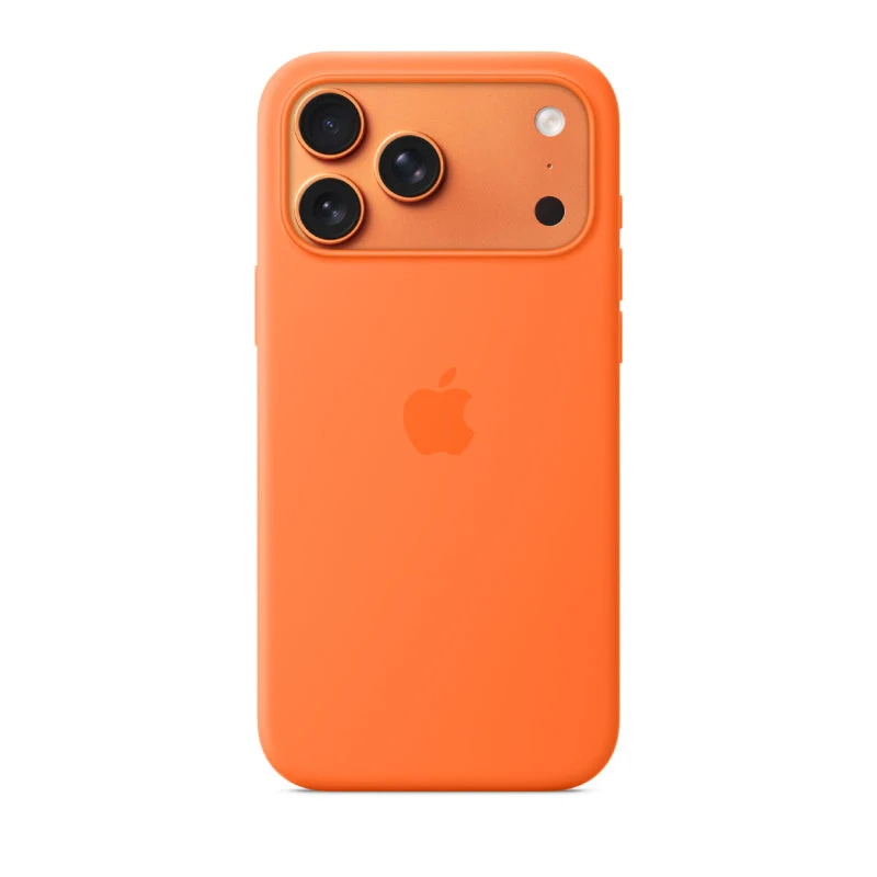Apple iPhone 17 Pro Max Silicone MagSafe Case - Orange