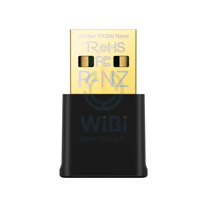 محول تي بي لينك آرتشر TX20U نانو AX1800 لاسلكي عبر USB بتقنية واي فاي 6