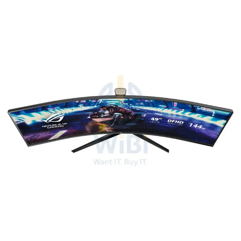 ASUS XG49VQ ROG Strix Ultra-Wide HDR Curved Monitor - 49" Double FHD Fast IPS / 1ms / 144Hz / USB-C / HDMI 2.0 / DP / Speakers / 3YW - Gaming Monitor