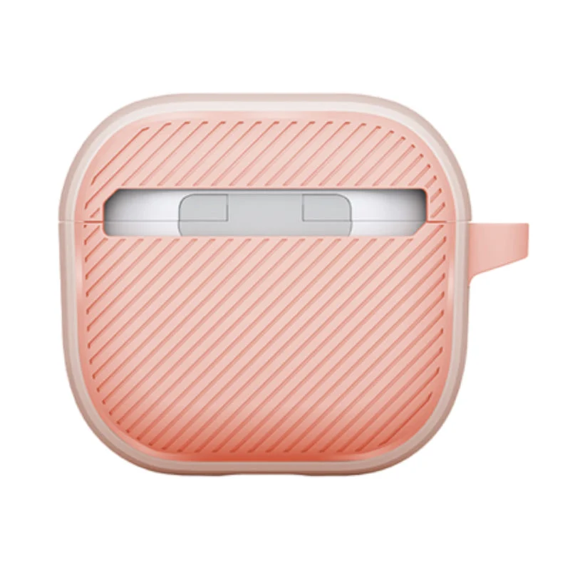 Uniq Clyde Lock Case for Airpods 4th Gen - Light Pink/Crepe Pink