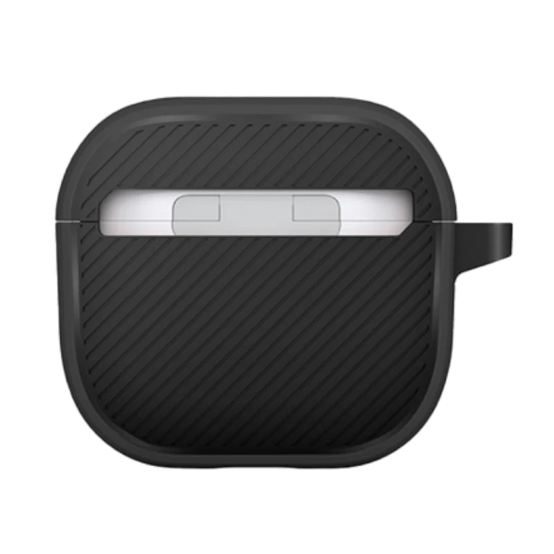 Uniq Clyde Lock Case for Airpods 4th Gen - Charcoal/Dark Grey