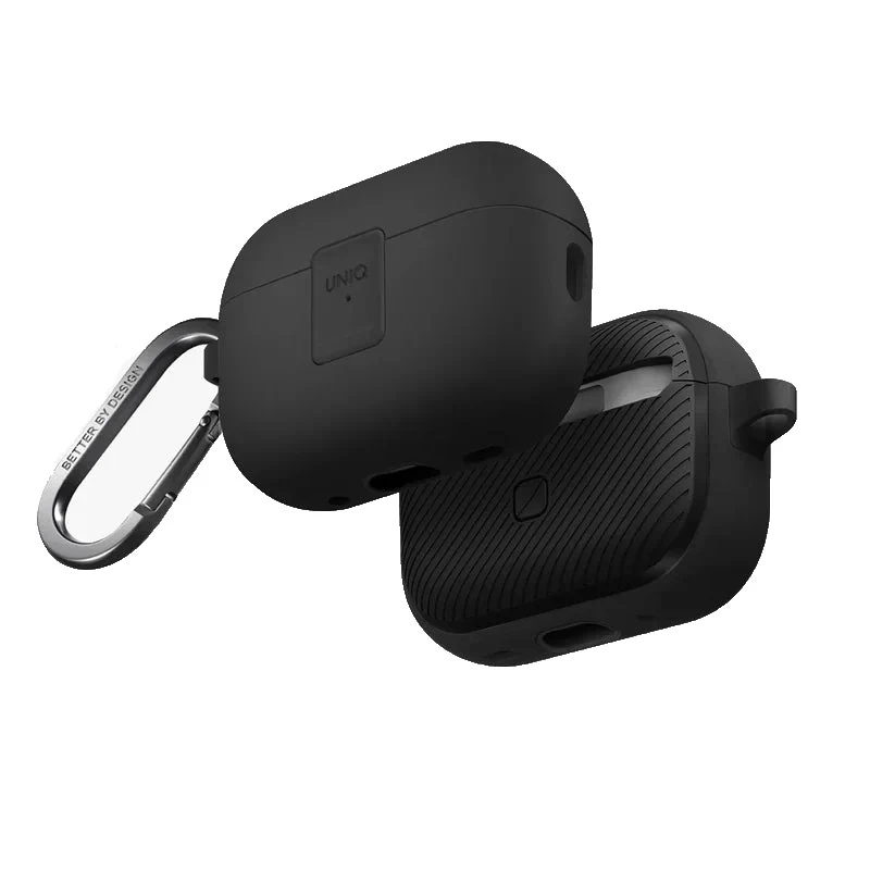 Uniq Clyde Airpod Case For Apple AirPods Pro (2nd Gen) - Charcoal/Dark Grey