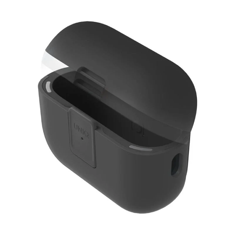 Uniq Clyde Airpod Case For Apple AirPods Pro (2nd Gen) - Charcoal/Dark Grey