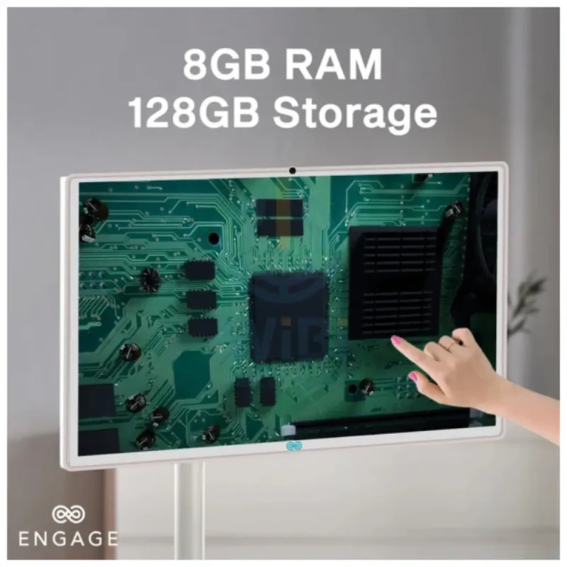ENGAGE Wireless Android Interactive Screen With Built-In Camera - 32" / 128GB / 8GB / Wi-Fi / USB-A / HDMI
