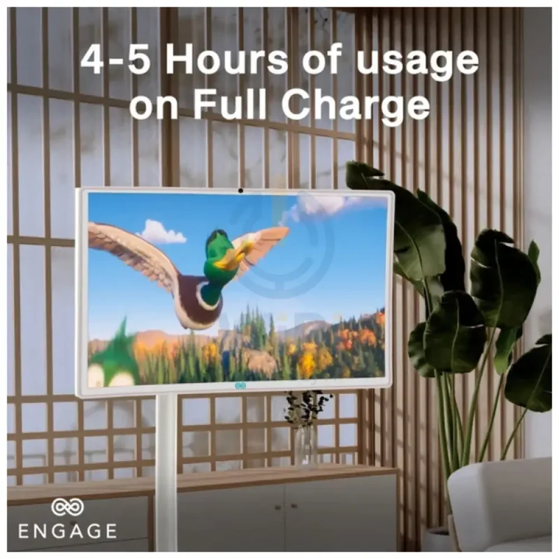 ENGAGE Wireless Android Interactive Screen With Built-In Camera - 32" / 128GB / 8GB / Wi-Fi / USB-A / HDMI