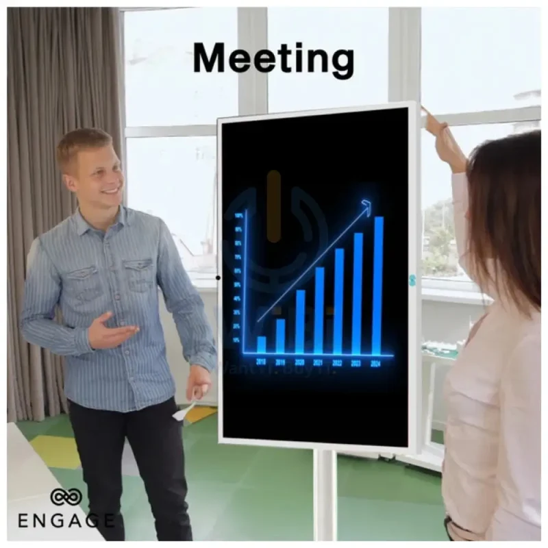 ENGAGE Wireless Android Interactive Screen With Built-In Camera - 32" / 128GB / 8GB / Wi-Fi / USB-A / HDMI