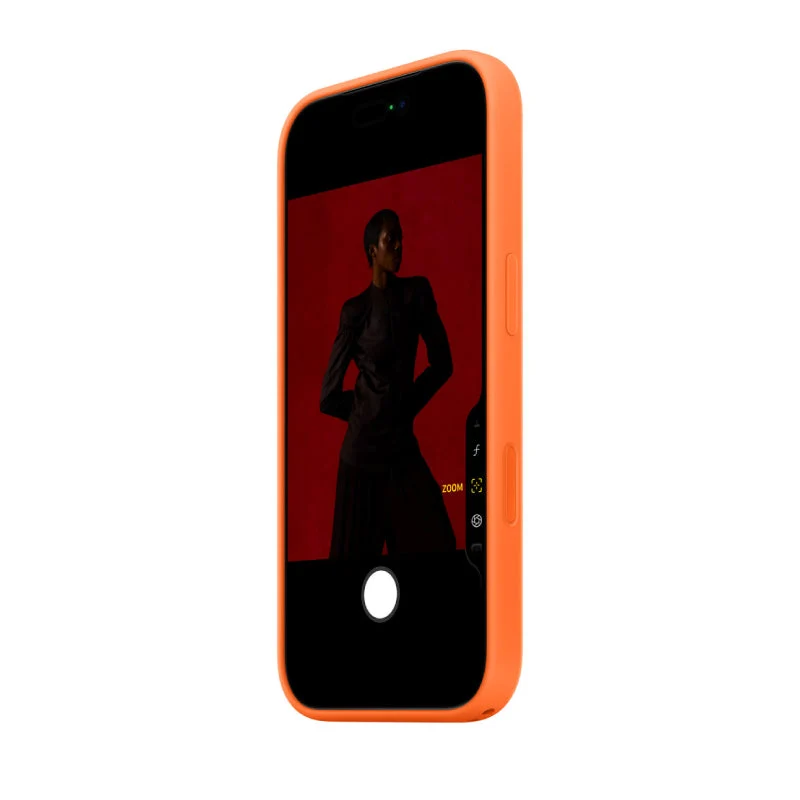 Apple iPhone 17 Pro Silicone MagSafe Case - Orange