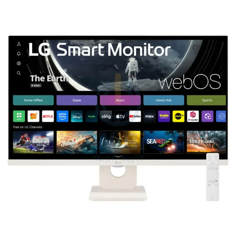 LG 27U511SA-W - 27" FHD IPS / 5ms / 100Hz / Bluetooth / HDMI/USB-A / webOS - Smart Monitor