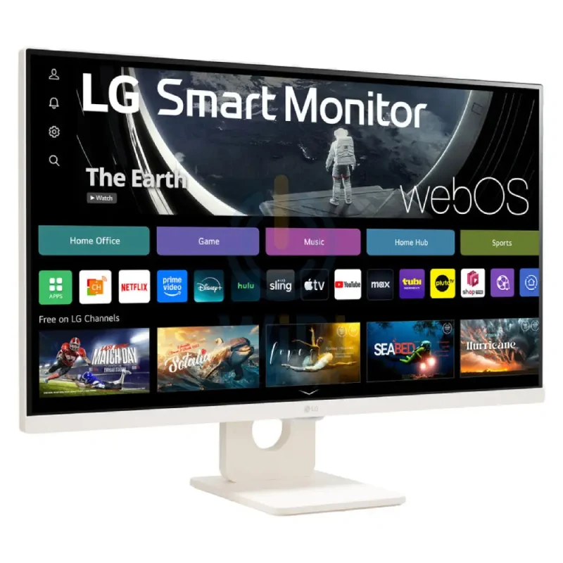LG 27U511SA-W - 27" FHD IPS / 5ms / 100Hz / Bluetooth / HDMI/USB-A / webOS - Smart Monitor