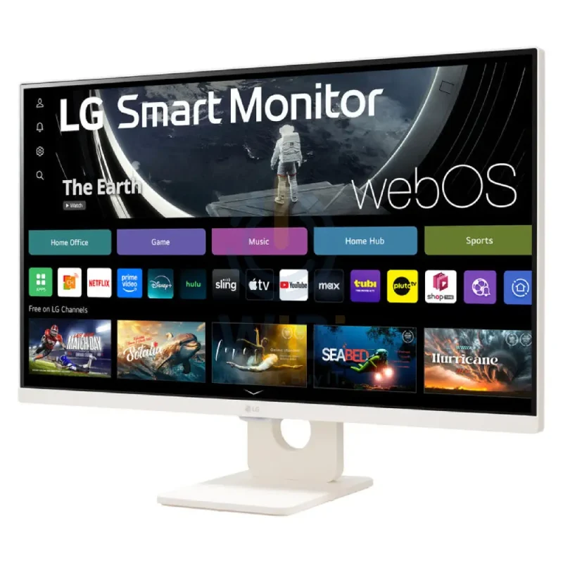LG 27U511SA-W - 27" FHD IPS / 5ms / 100Hz / Bluetooth / HDMI/USB-A / webOS - Smart Monitor